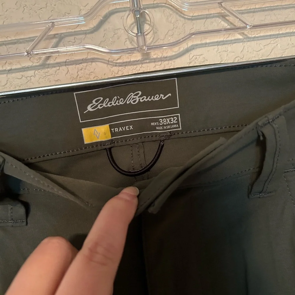 Eddie Bauer Travex Mens Nylon Pant Hiking Outdoor Trail